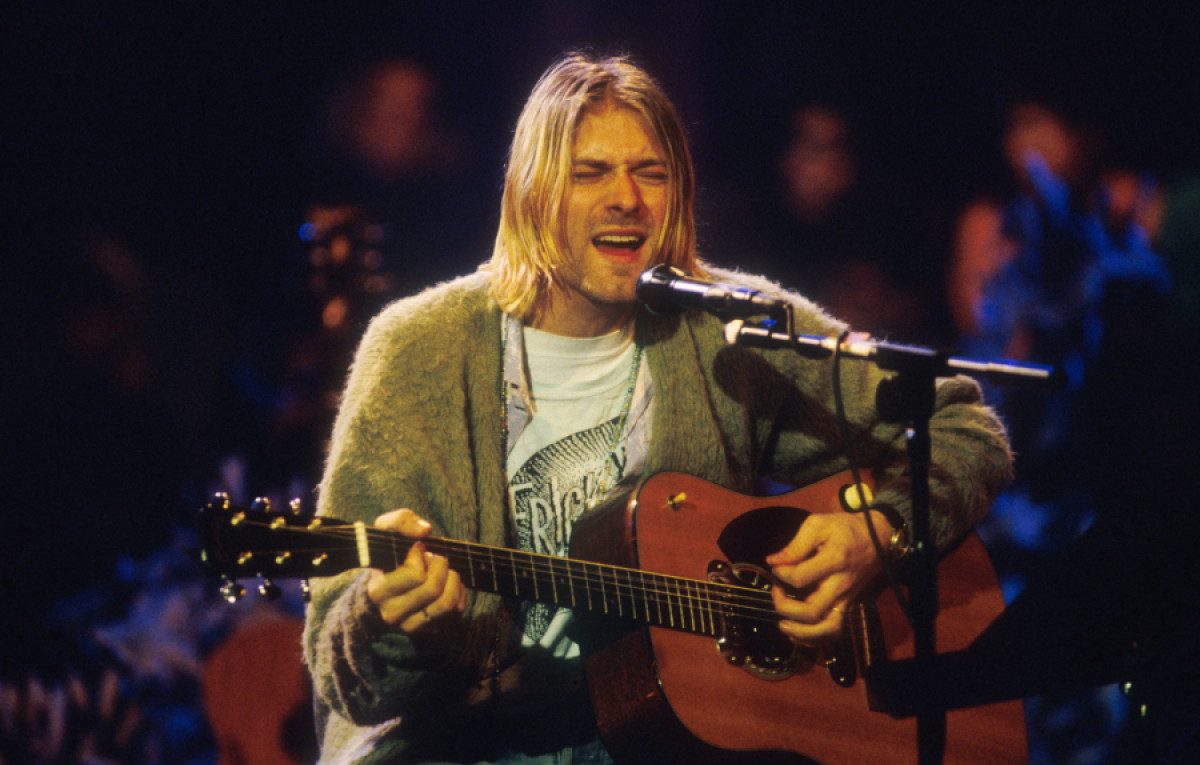 Kurt Cobain sing