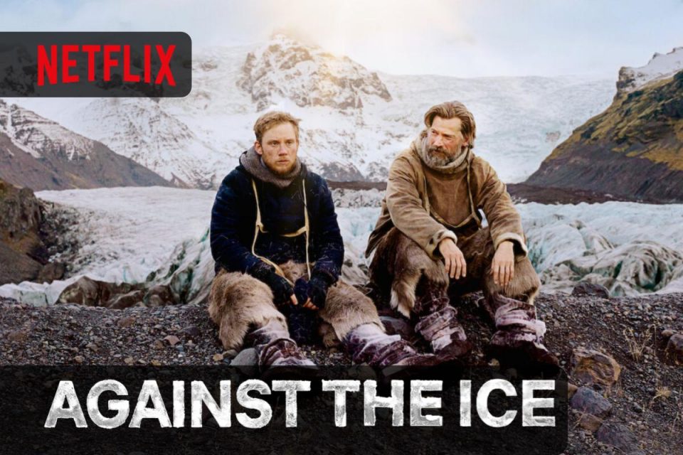 against the ice