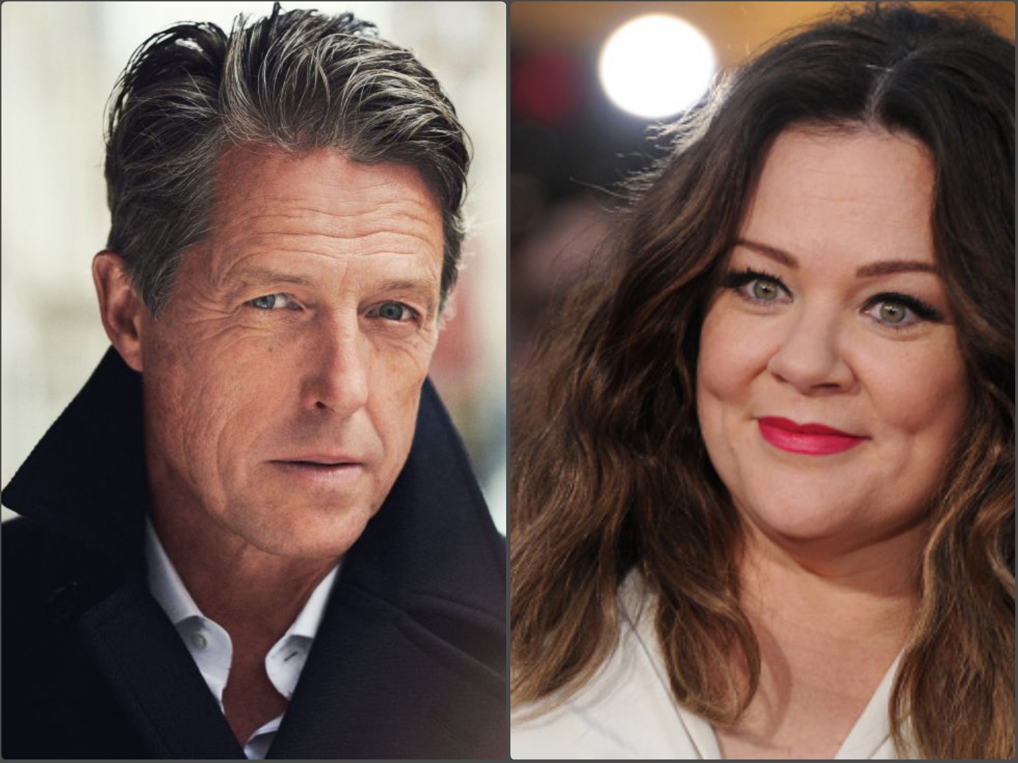 Melissa McCarthy e Hugh Grant