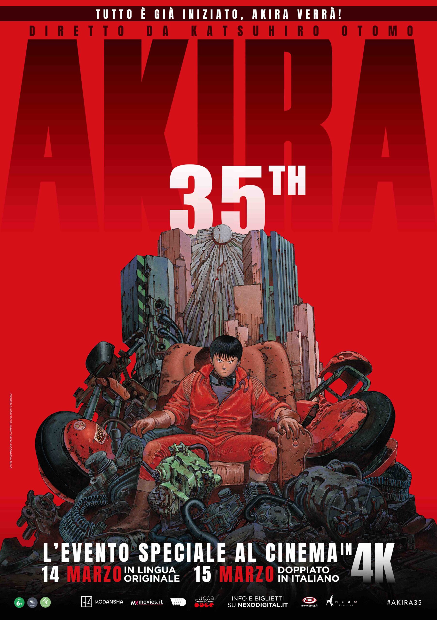 Ecco cosa c'è da sapere sul 35th di Akira