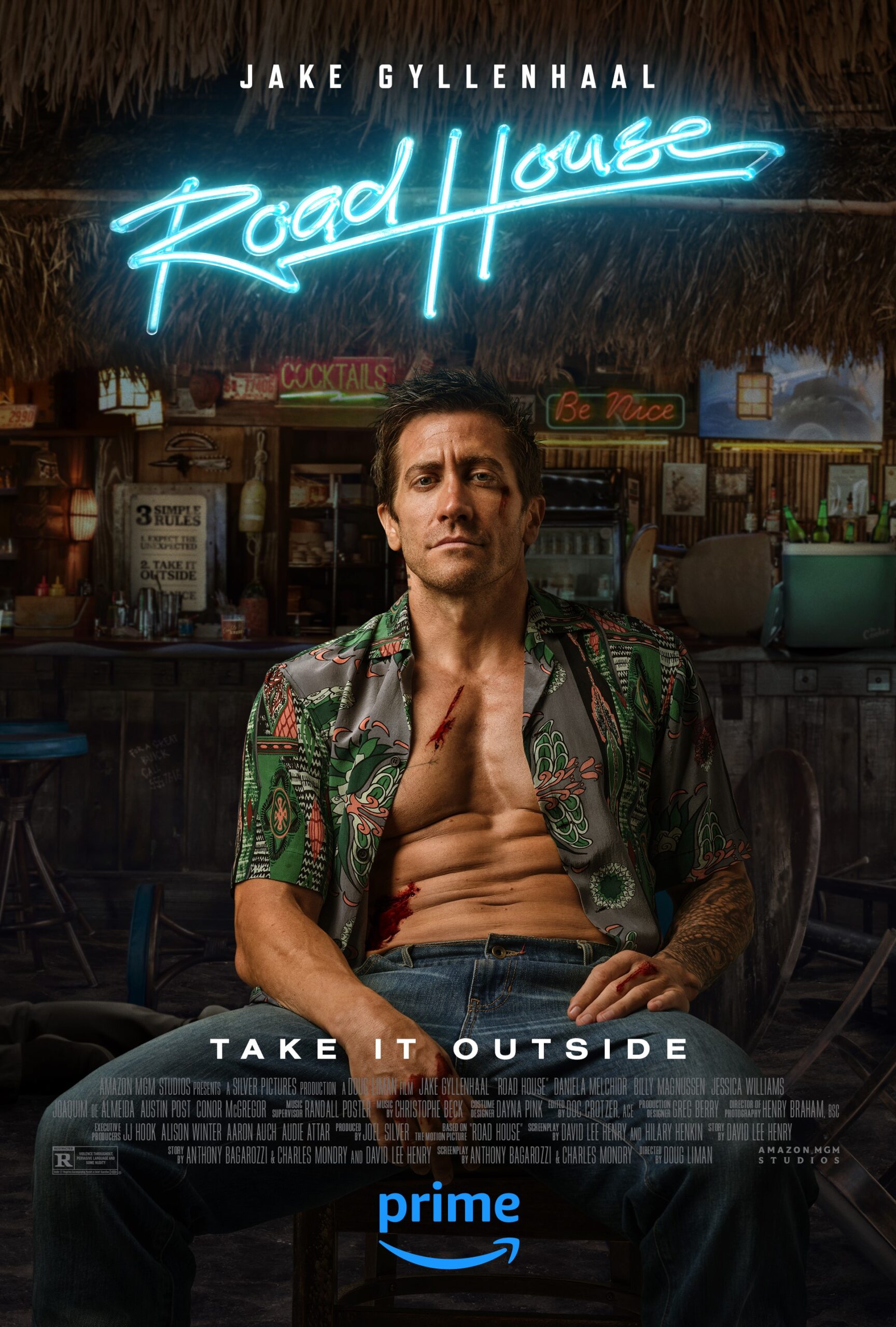 Il poster di Road House.