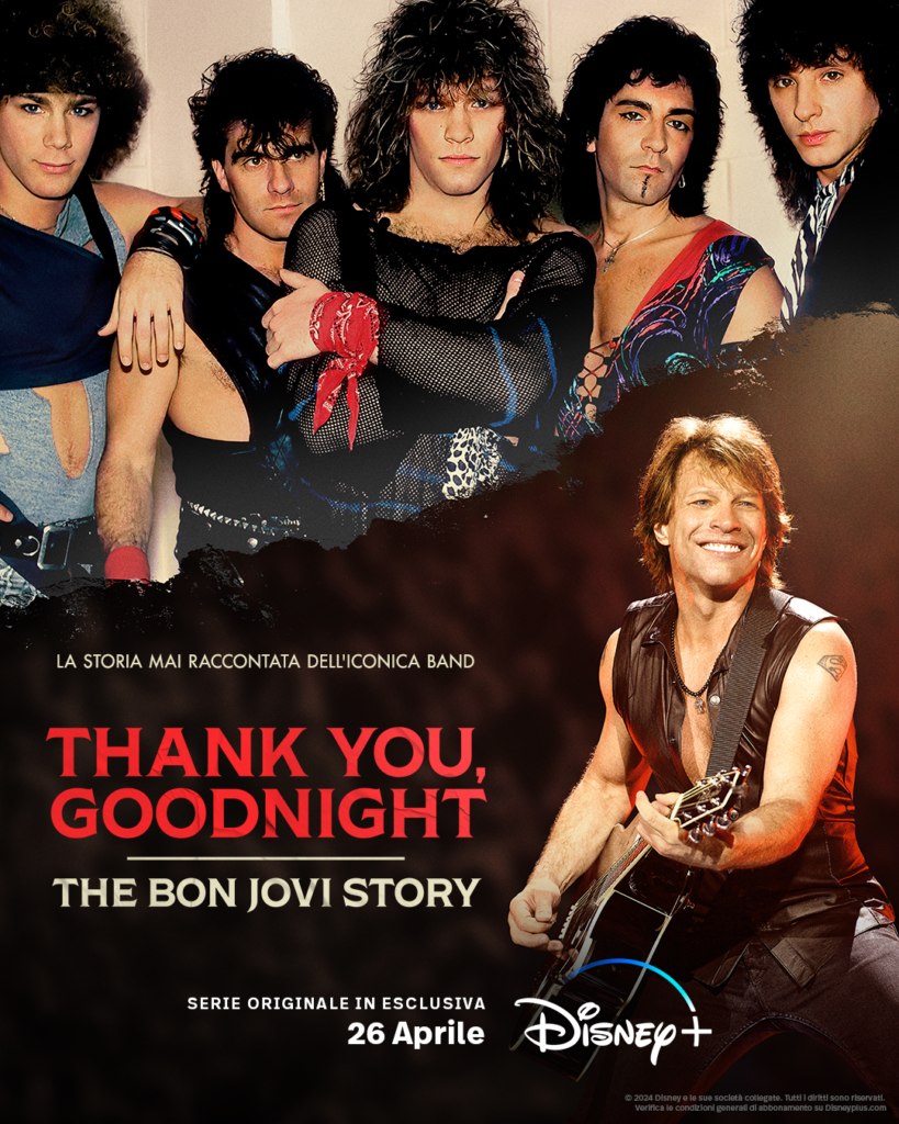 Thank You, Goodnight: The Bon Jovi Story le clip della docuserie