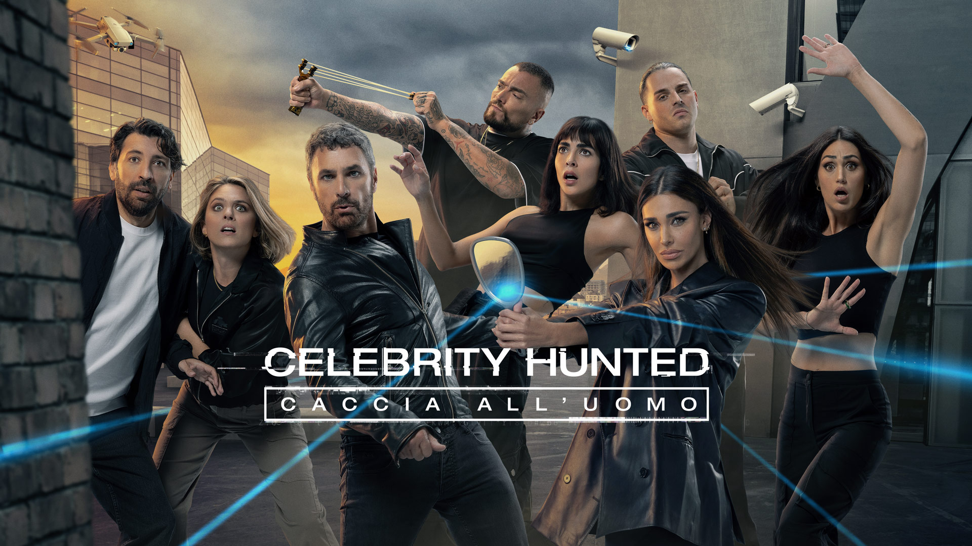 i protagonisti di Celebrity Hunted