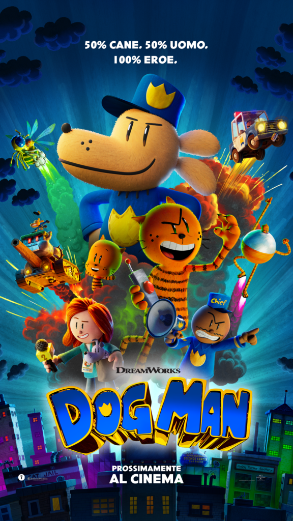 dog man poster