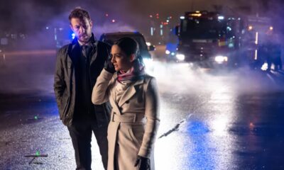 In foto Dominic Hayes (Kris Holden-Ried) e Kendra Malley (Archie Panjabi)