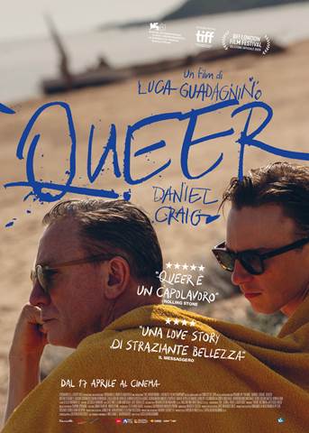 Dopo il prestigioso passaggio, in concorso, all'81ª Mostra del Cinema di Venezia, 'Queer' di Luca Guadagnino sbarca in sala il 17 aprile